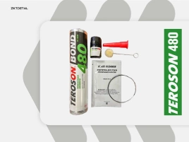 Комплект для вклейки стекол (4 часа/6 часов) TEROSON PU 8590 SET набор Liebherr PU 8590