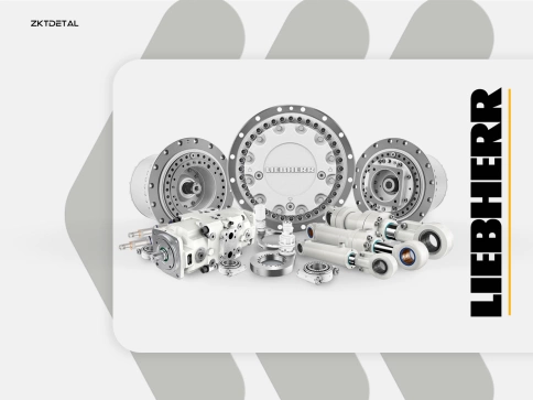 Гидронасос насос хода Liebherr 10470657 фото 1