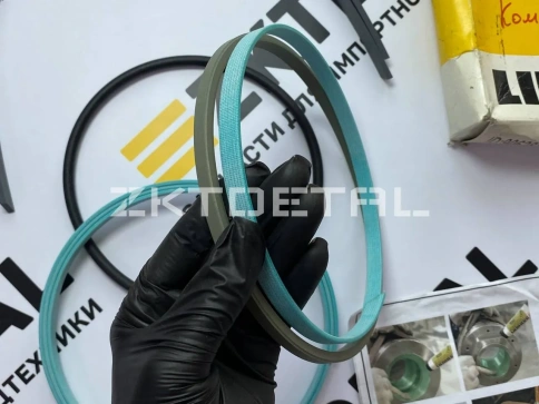 Комплект уплотнений поршня гидроцилиндра Liebherr 9062821 фото 2