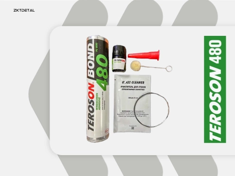 Комплект для вклейки стекол (4 часа/6 часов) TEROSON PU 8590 SET набор Liebherr PU 8590 фото 1