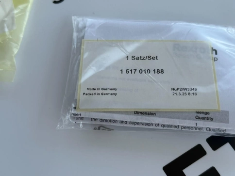 Комплект уплотнений Bosch Rexroth 1517010188 фото 2